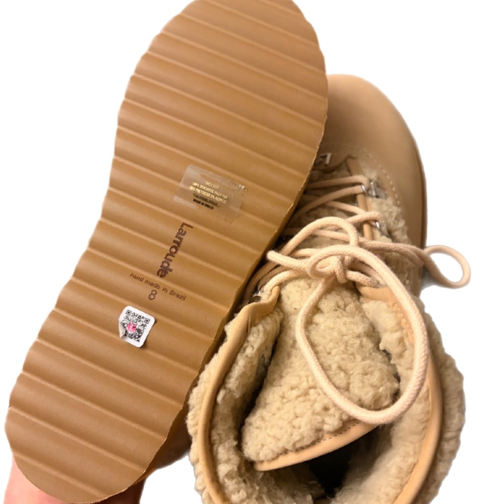 Larroude Tan Boots - NEW - Picture 3 of 4